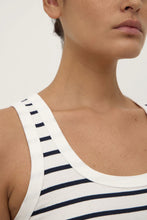 Load image into Gallery viewer, Leony Stripe Tank - True Navy/Antique White-ASSEMBLY LABEL-P&amp;K The General Store
