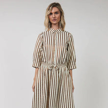 Load image into Gallery viewer, Bono S/S Shirt - Dark Mokka-LOLLYS LAUNDRY-P&amp;K The General Store
