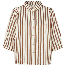 Load image into Gallery viewer, Bono S/S Shirt - Dark Mokka-LOLLYS LAUNDRY-P&amp;K The General Store
