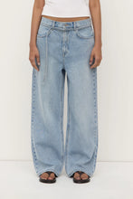 Load image into Gallery viewer, Loose Fit Jean - Mid Stone Wash-ASSEMBLY LABEL-P&amp;K The General Store
