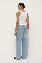 Load image into Gallery viewer, Loose Fit Jean - Mid Stone Wash-ASSEMBLY LABEL-P&amp;K The General Store
