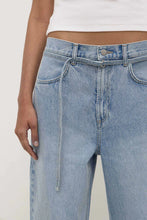 Load image into Gallery viewer, Loose Fit Jean - Mid Stone Wash-ASSEMBLY LABEL-P&amp;K The General Store
