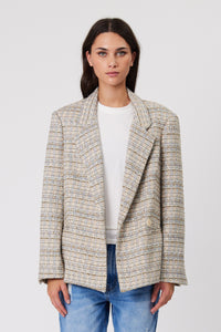 Mali Blazer - Oat Tweed-REMAIN-P&amp;K The General Store