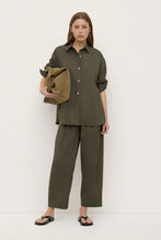 Load image into Gallery viewer, Marigold Poplin Shirt - Moss-ASSEMBLY LABEL-P&amp;K The General Store
