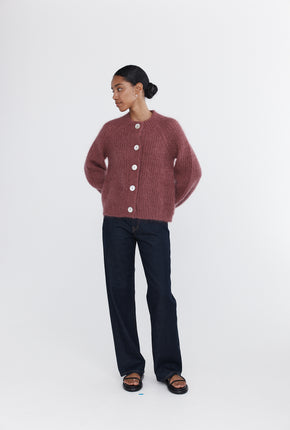 Cait Cardigan - Rouge-MARLE-P&amp;K The General Store