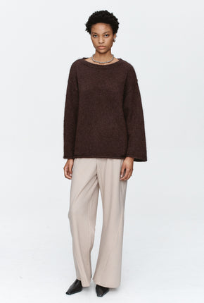 Maye Jumper - Chocolate-MARLE-P&amp;K The General Store
