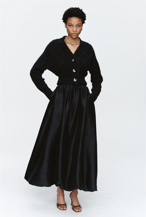 Tulip Cardigan - Black-MARLE-P&amp;K The General Store