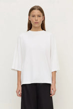 Load image into Gallery viewer, Max Cotton Oversized Tee - White-ASSEMBLY LABEL-P&amp;K The General Store
