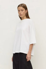 Load image into Gallery viewer, Max Cotton Oversized Tee - White-ASSEMBLY LABEL-P&amp;K The General Store
