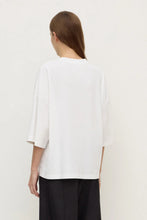 Load image into Gallery viewer, Max Cotton Oversized Tee - White-ASSEMBLY LABEL-P&amp;K The General Store
