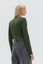Load image into Gallery viewer, Miana Organic Long Sleeve Tee - Forest-ASSEMBLY LABEL-P&amp;K The General Store
