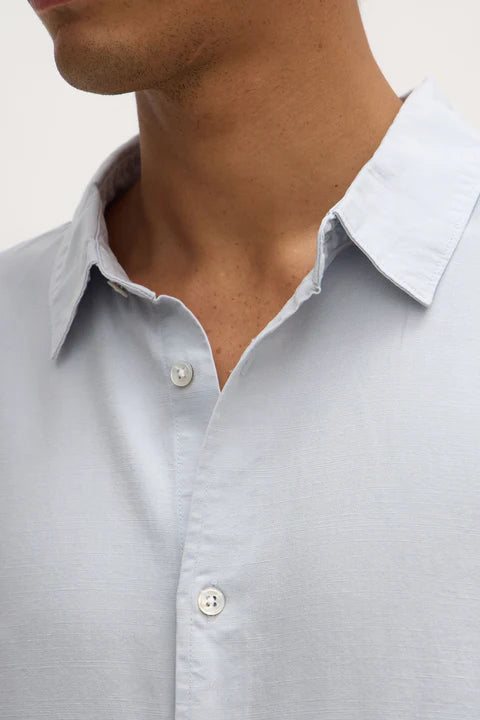 Miller Long Sleeve Shirt - Blue Haze-ASSEMBLY LABEL-P&amp;K The General Store