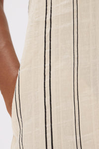 Milos Stripe Maxi Dress - Cream/Black-ASSEMBLY LABEL-P&amp;K The General Store