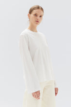 Load image into Gallery viewer, Mimi Long Sleeve Top - White-ASSEMBLY LABEL-P&amp;K The General Store
