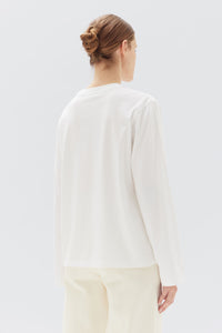 Mimi Long Sleeve Top - White-ASSEMBLY LABEL-P&amp;K The General Store