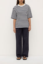 Load image into Gallery viewer, Monte Stripe Tee - Navy/White-ASSEMBLY LABEL-P&amp;K The General Store
