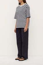 Load image into Gallery viewer, Monte Stripe Tee - Navy/White-ASSEMBLY LABEL-P&amp;K The General Store
