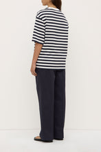 Load image into Gallery viewer, Monte Stripe Tee - Navy/White-ASSEMBLY LABEL-P&amp;K The General Store
