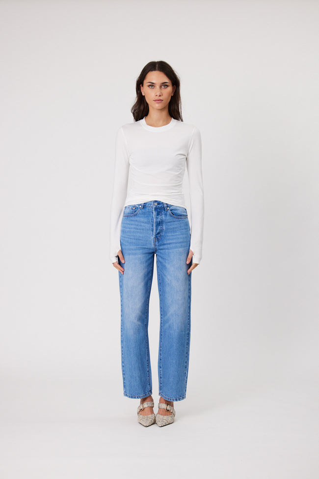 Alba Long Sleeve - Bone-REMAIN-P&amp;K The General Store