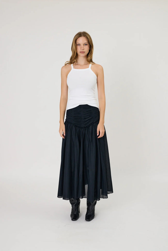 Monte Skirt - Black-REMAIN-P&amp;K The General Store
