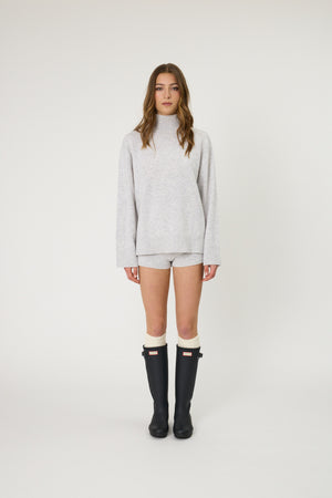 Cilla Knit - Grey Marle-REMAIN-P&amp;K The General Store