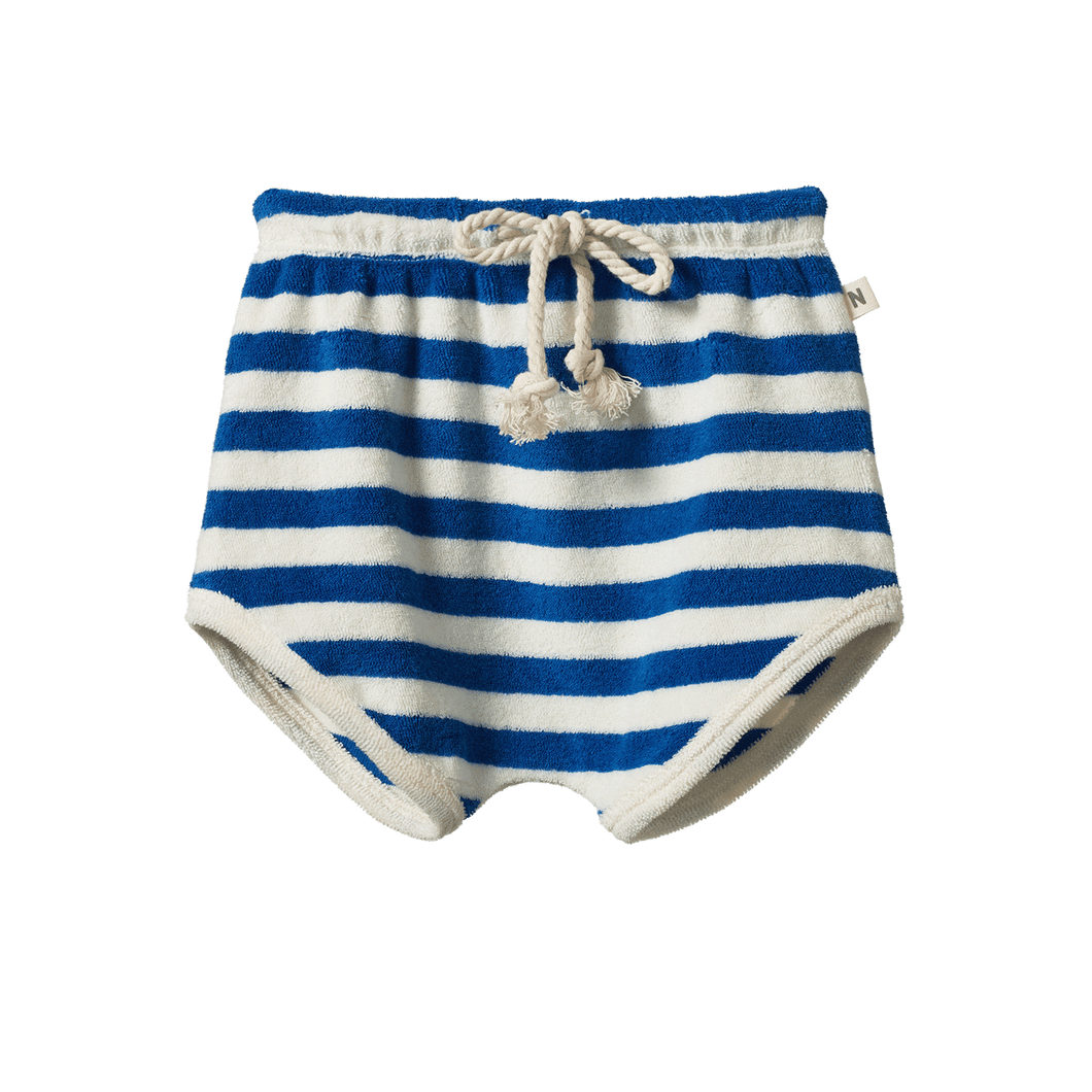 Terry Short - Mariner Stripe-NATURE BABY-P&K The General Store