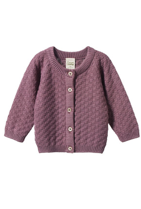Piper Cardigan - Twilight Basket Knit-NATURE BABY-P&amp;K The General Store