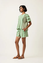 Load image into Gallery viewer, Jolene Top - Green Stripe-NANCY BIRD-P&amp;K The General Store
