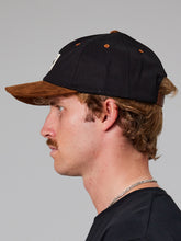 Load image into Gallery viewer, Old Sea Dog Cap - Black/Brown-Just Another Fisherman-P&amp;K The General Store
