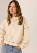 Load image into Gallery viewer, Jude Wool Knit - Ivory/Charcoal-POL-P&amp;K The General Store

