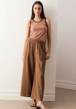 Load image into Gallery viewer, Kaspar Layered Tank - Pink/Toffee
