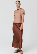 Load image into Gallery viewer, Kaspar Layered Tee - Pink/Toffee
