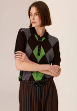 Load image into Gallery viewer, Meira Argyle Knit-POL-P&amp;K The General Store
