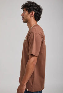 Snapper Sea Tee - Brown-Just Another Fisherman-P&amp;K The General Store