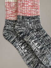 Load image into Gallery viewer, Port Sock - Beige/Cinnabar/Black-Just Another Fisherman-P&amp;K The General Store
