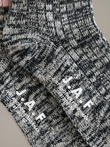 Port Sock - Beige/Cinnabar/Black-Just Another Fisherman-P&amp;K The General Store