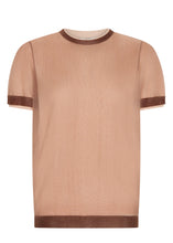 Load image into Gallery viewer, Kaspar Layered Tee - Pink/Toffee
