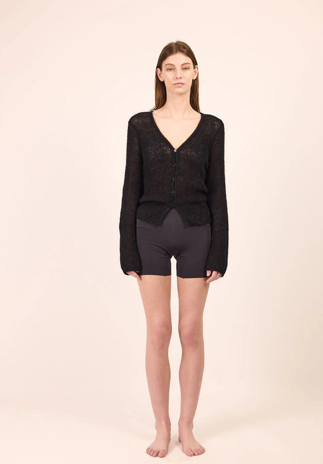 Lotus Cardi - Black-PHARLAIN-P&amp;K The General Store