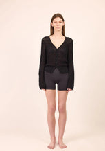 Load image into Gallery viewer, Lotus Cardi - Black-PHARLAIN-P&amp;K The General Store
