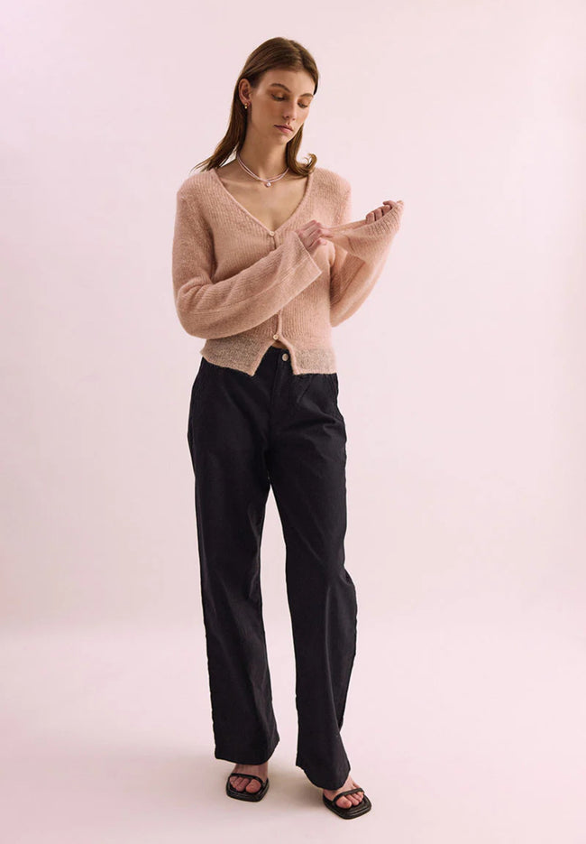 Lotus Cardi - Pink-PHARLAIN-P&amp;K The General Store