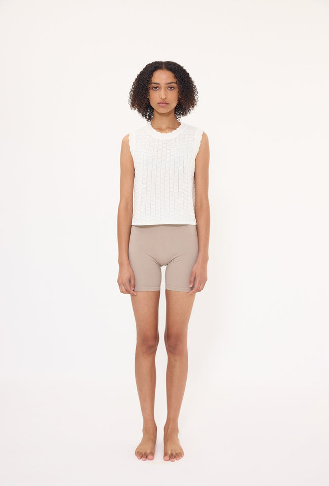 Ruth Top - White-PHARLAIN-P&amp;K The General Store