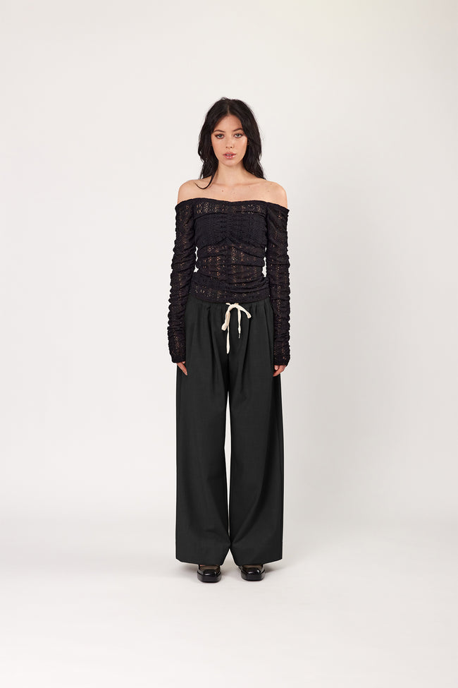 Rhodes Pants - Black-REMAIN-P&amp;K The General Store