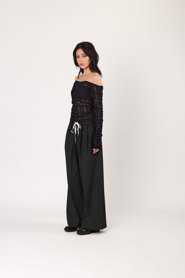 Rhodes Pants - Black-REMAIN-P&amp;K The General Store