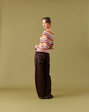 Load image into Gallery viewer, Emma Knit L/S - Berry Ripple Stripe-RUBY-P&amp;K The General Store
