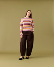 Load image into Gallery viewer, Emma Knit L/S - Berry Ripple Stripe-RUBY-P&amp;K The General Store
