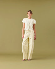 Load image into Gallery viewer, Carolyn Puff Sleeve Blazer - Butter
