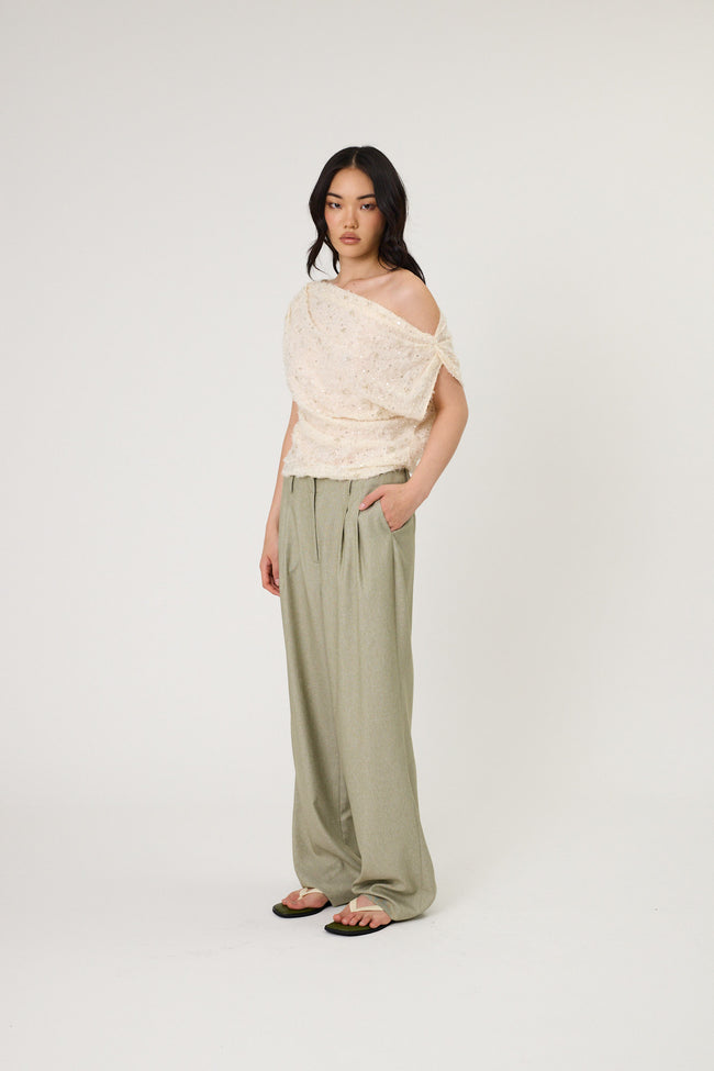 Amara Pants - Seaweed-REMAIN-P&amp;K The General Store