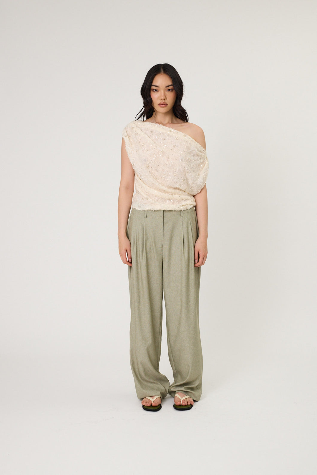 Amara Pants - Seaweed-REMAIN-P&K The General Store