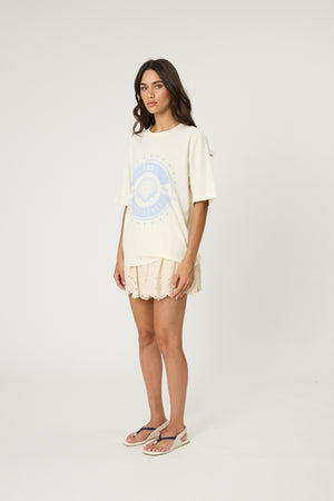 Beach Bound Tee - Bone-REMAIN-P&amp;K The General Store