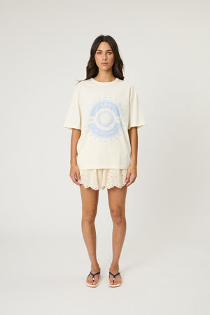 Beach Bound Tee - Bone-REMAIN-P&amp;K The General Store